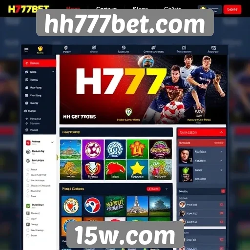 Análise da interface do usuário do hh777bet